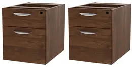 Set of 2 Drawer Hanging Pedestals for Heartland Desks - HL