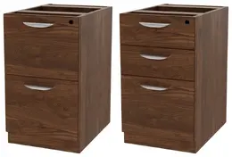 Pair of 2 & 3 Drawer Pedestals for Heartland Desks - HL