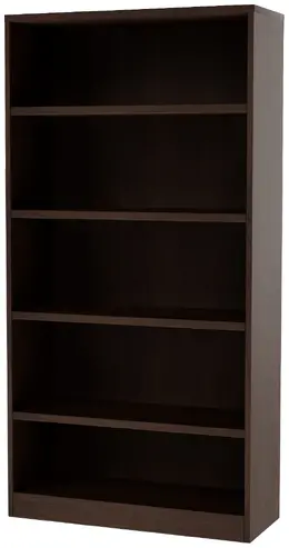 5 Shelf Bookcase - 69" Tall - HL