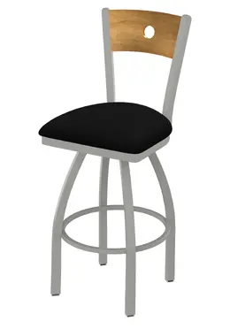 Swivel Stool with Back - Voltaire