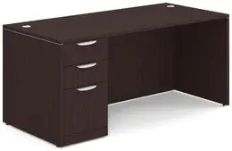 Single Pedestal Desk - PL Laminate