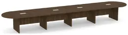 Large Racetrack Conference Table - PL Laminate