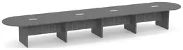 Large Racetrack Conference Table - PL Laminate
