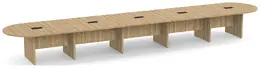 Large Racetrack Conference Table - PL Laminate