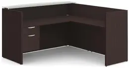 L-Shaped Reception Desk - PL Laminate
