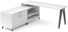 Modern L Shaped Desk - Elements