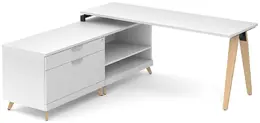 Modern L Shaped Desk - Elements