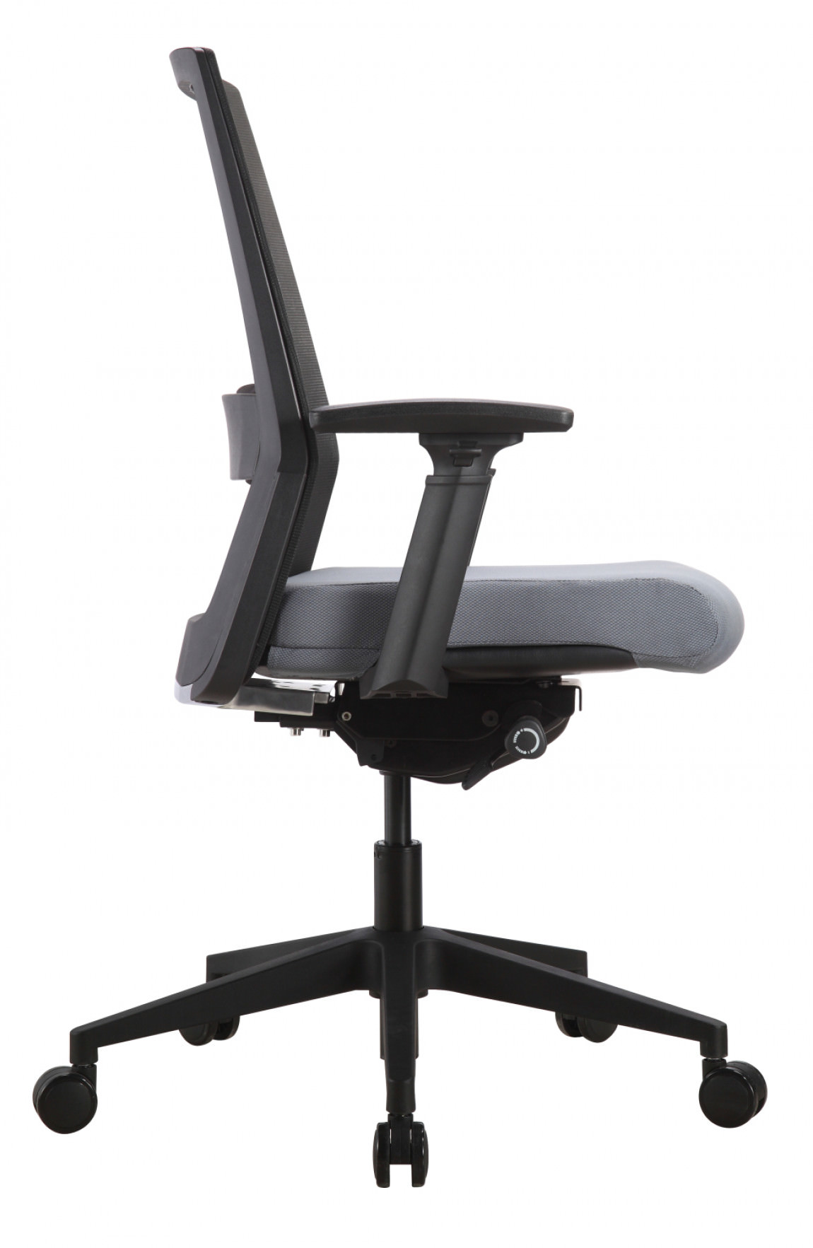 Mesh Back Task Chair with Gray Seat Cover