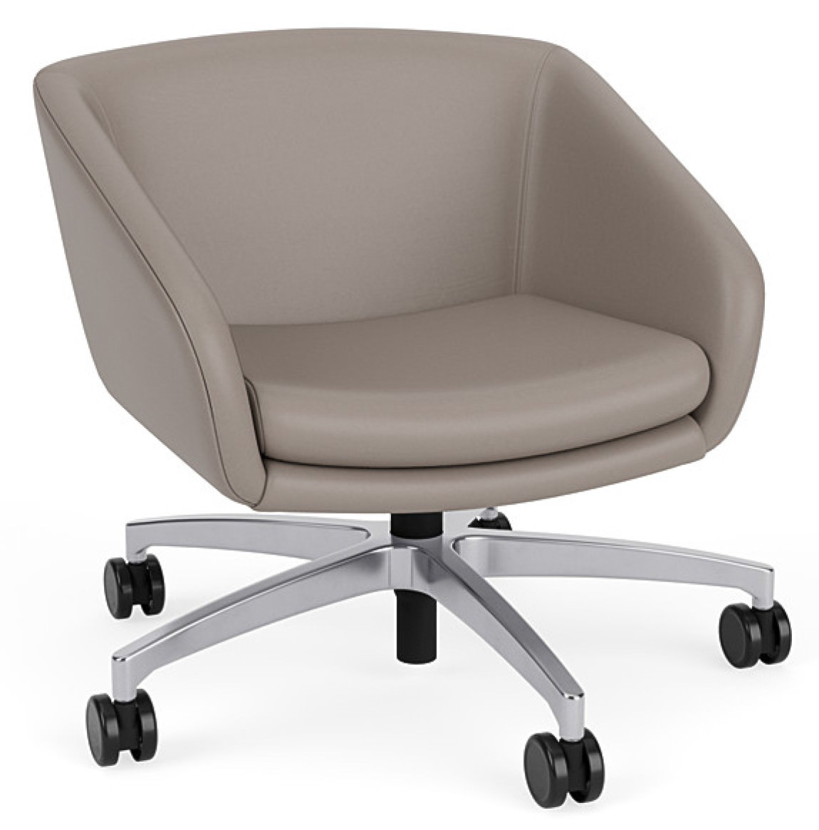 Vinyl Conference Room Swivel Chair