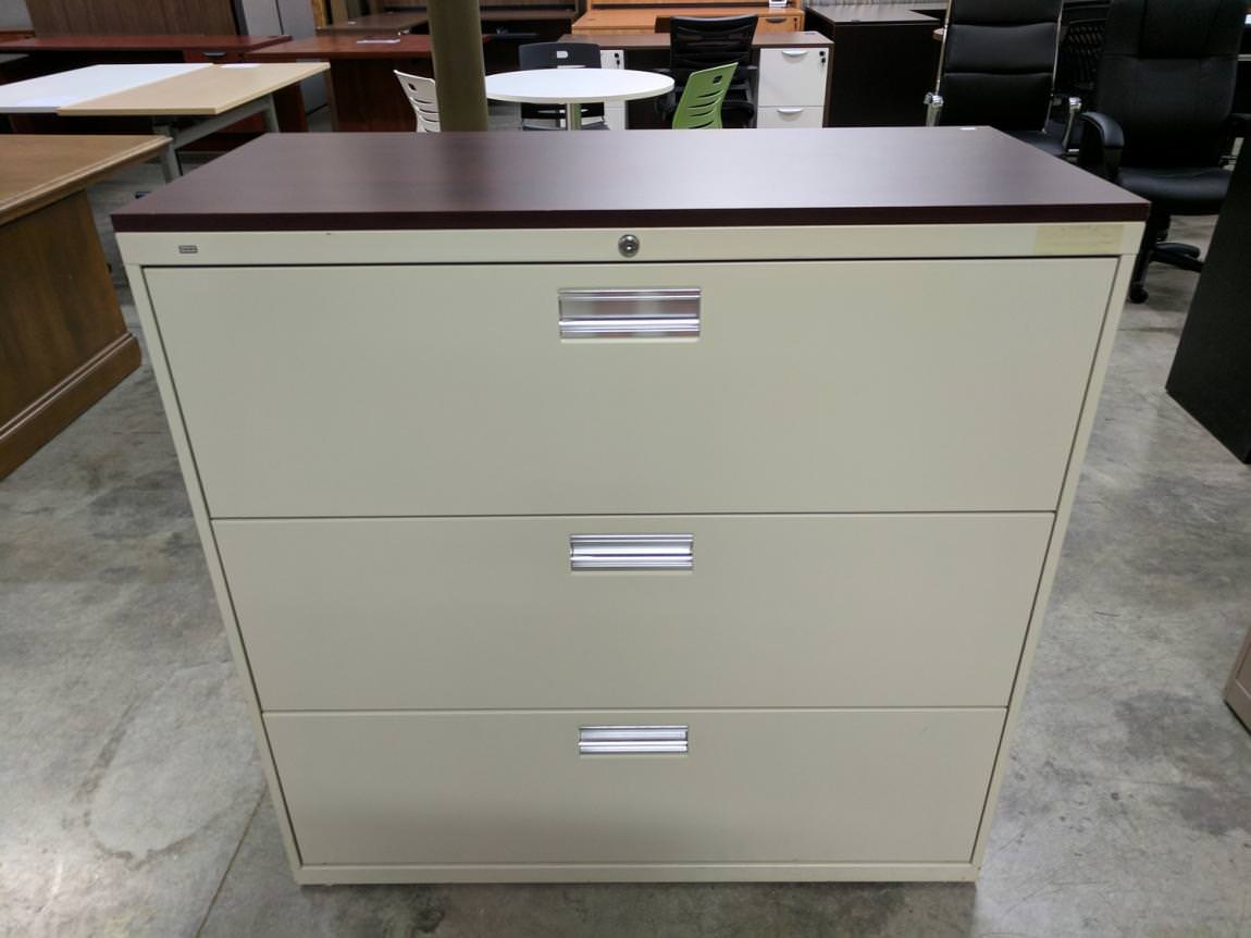 3 Drawer HON Lateral File Lateral File HON