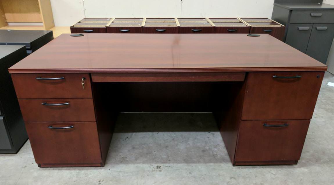 Paoli Solid Wood Cherry Desk Madison Liquidators