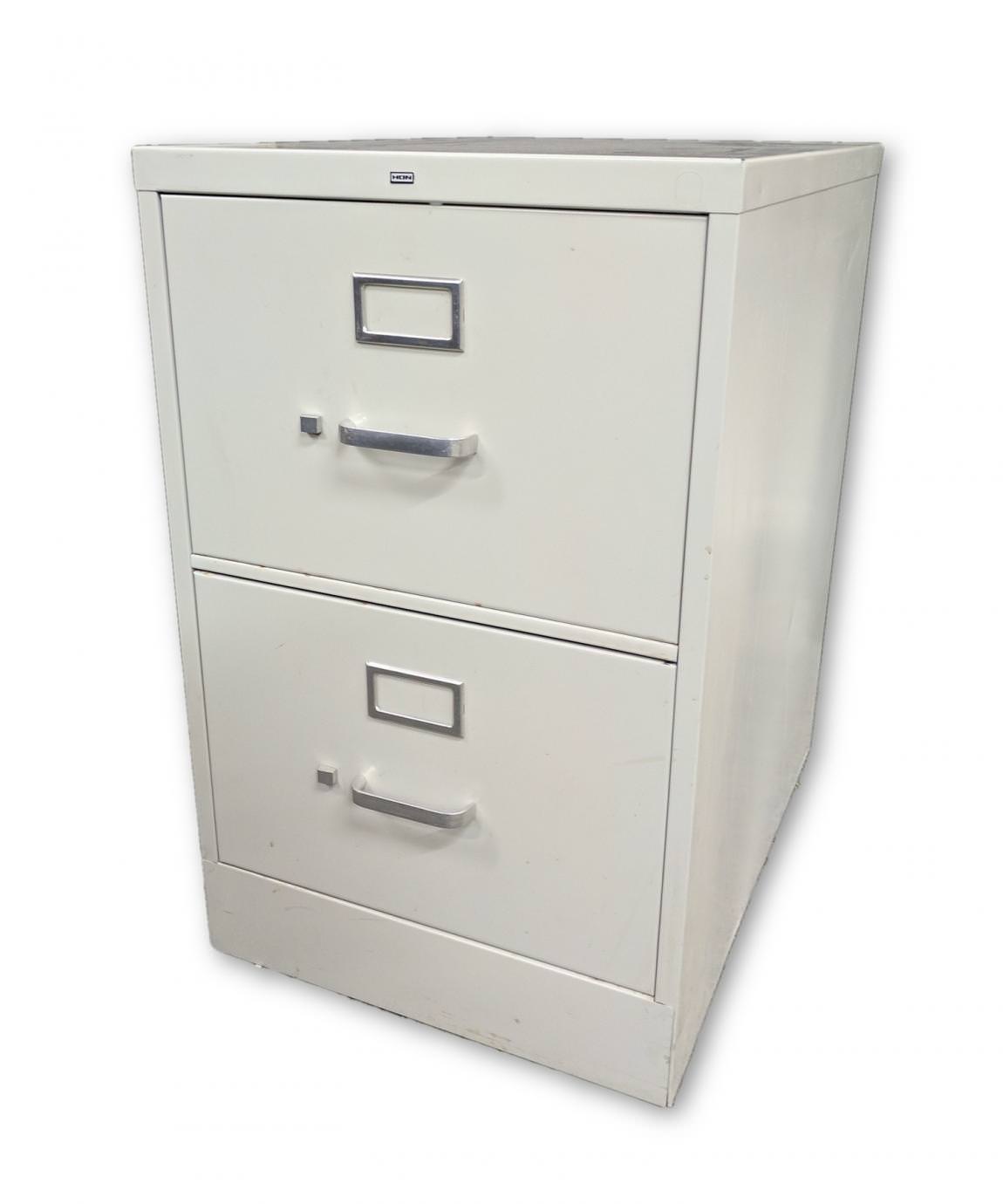 Putty Hon 2 Drawer Vertical Legal File Cabinet : Hon