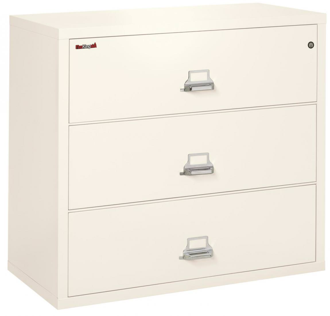 3 Drawer Fireproof Lateral File Cabinet - 44 Inch