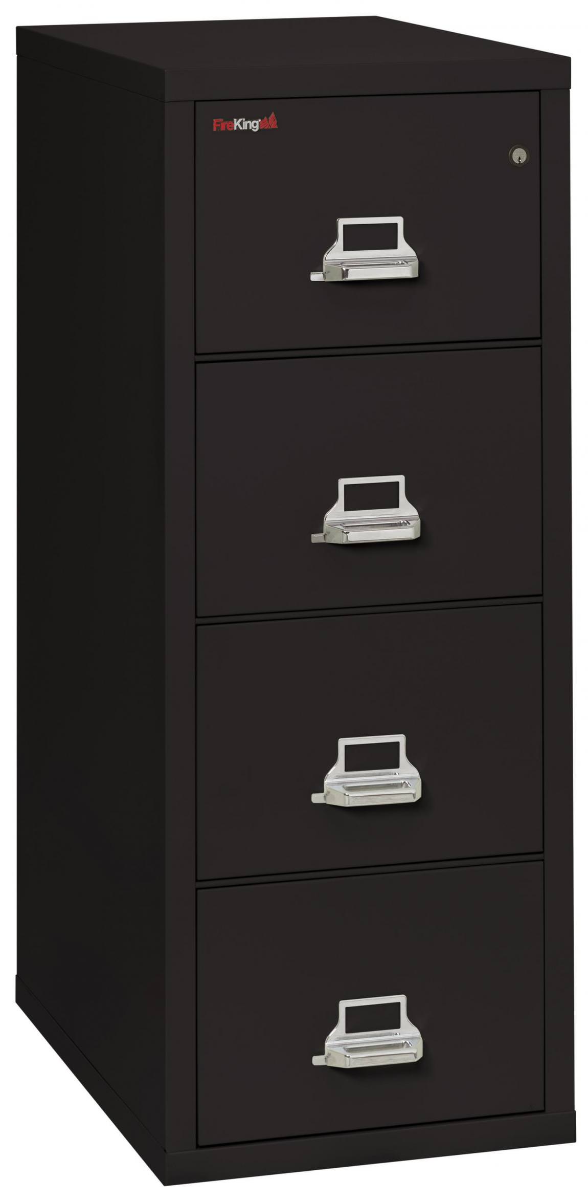 4 Drawer Fireproof File Cabinet - Letter Size