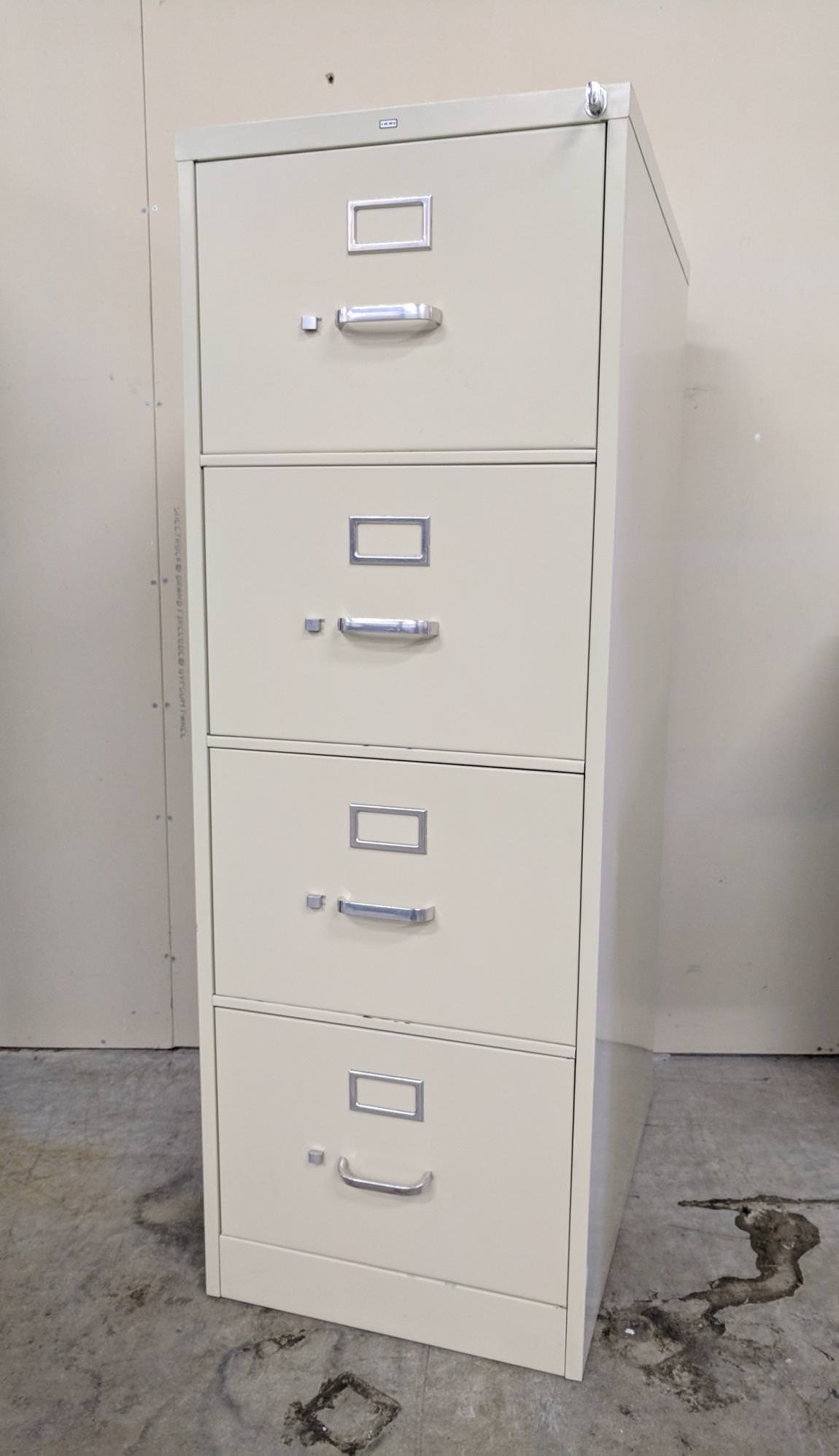 Putty Hon 4 Drawer Vertical Legal File Madison
