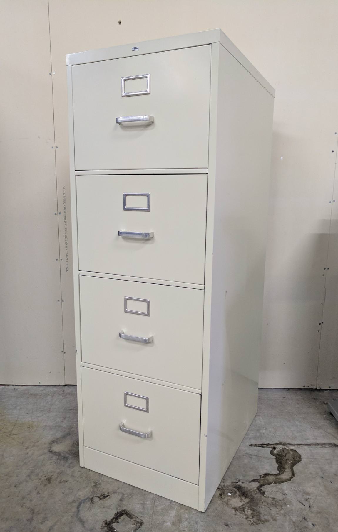 Putty Hon 4 Drawer Vertical Legal File Hon