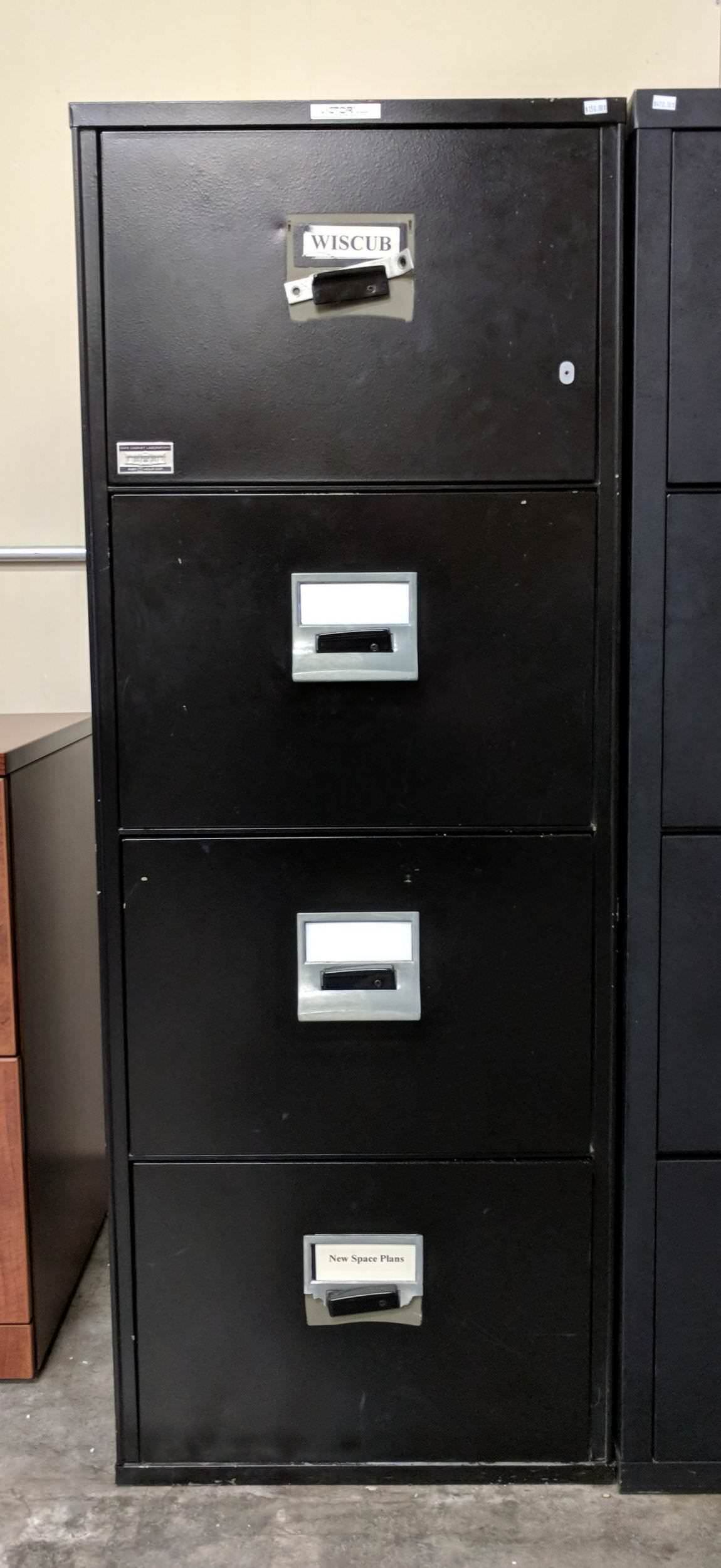 Victor 4 Drawer Fireproof Legal Size File Cabinet