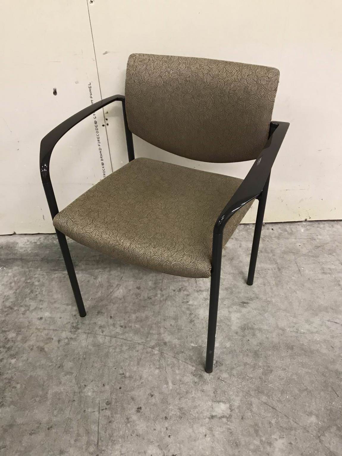 Steelcase Brown Fabric Guest Chair