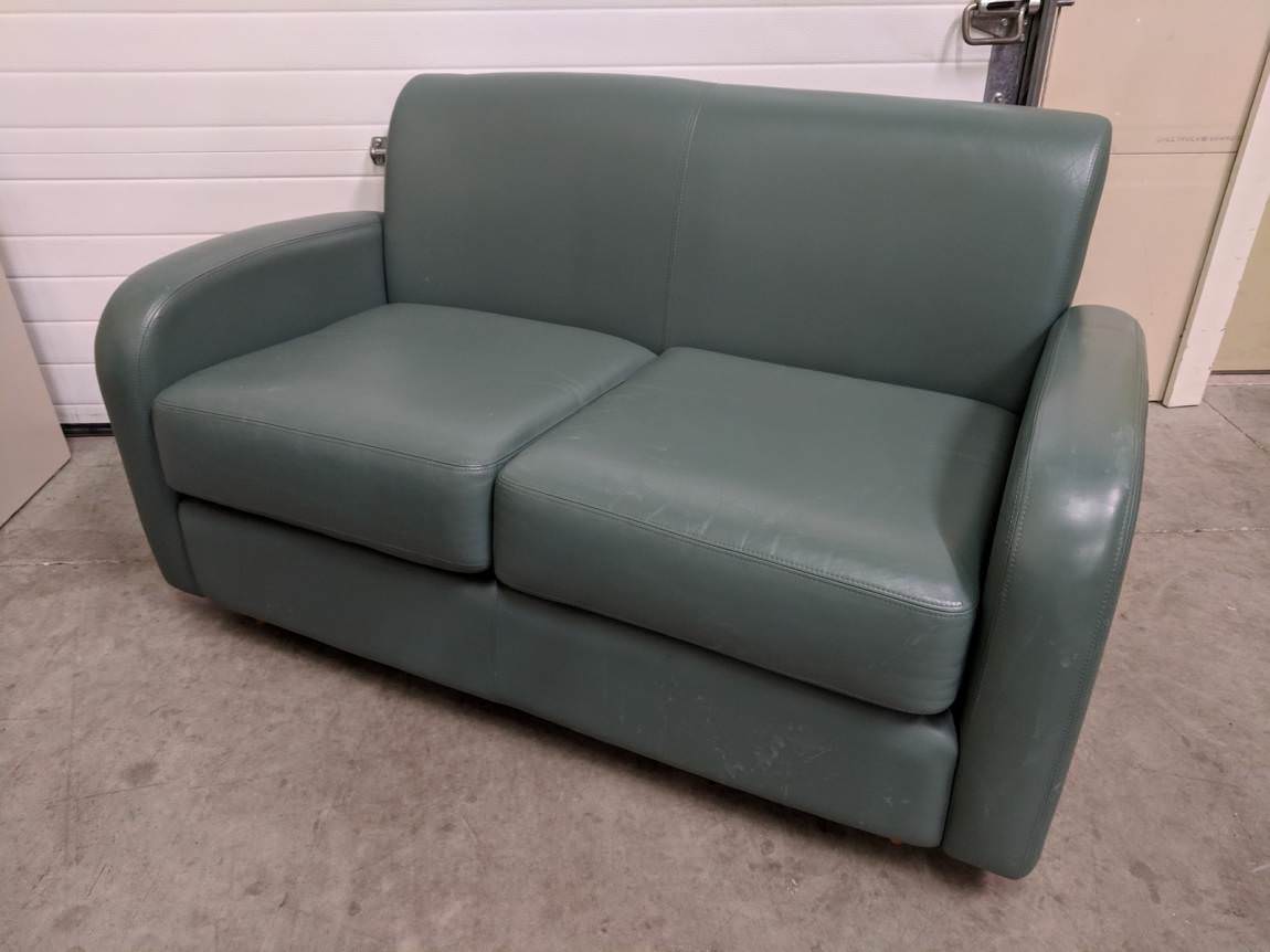 Fabrique Par Green Love Seat Couch