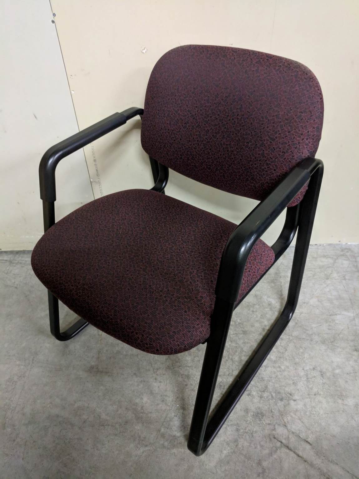 Hon Dark Red Guest Chairs