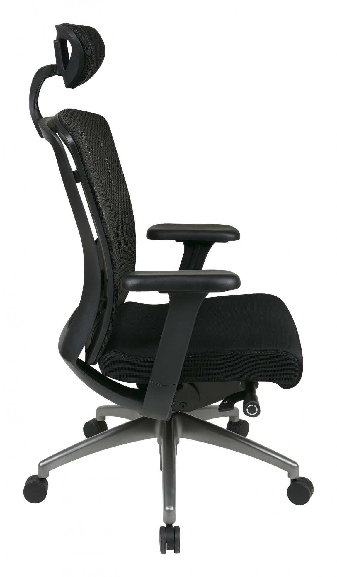 Mesh Back Office Chair with Headrest