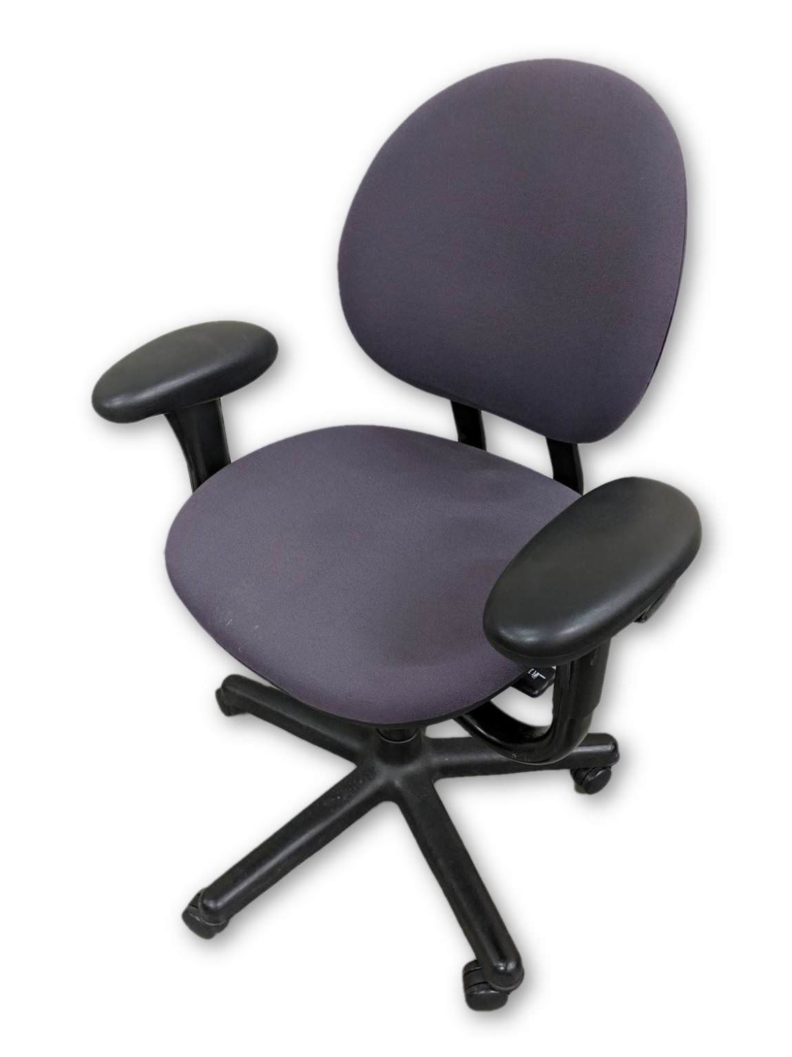 Steelcase Purple Rolling Office Chairs