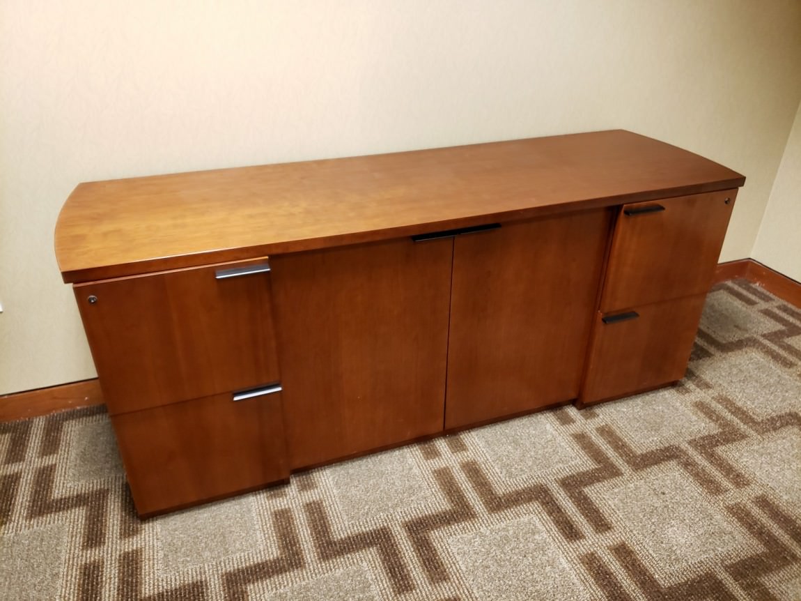 Solid Wood Cherry Credenza