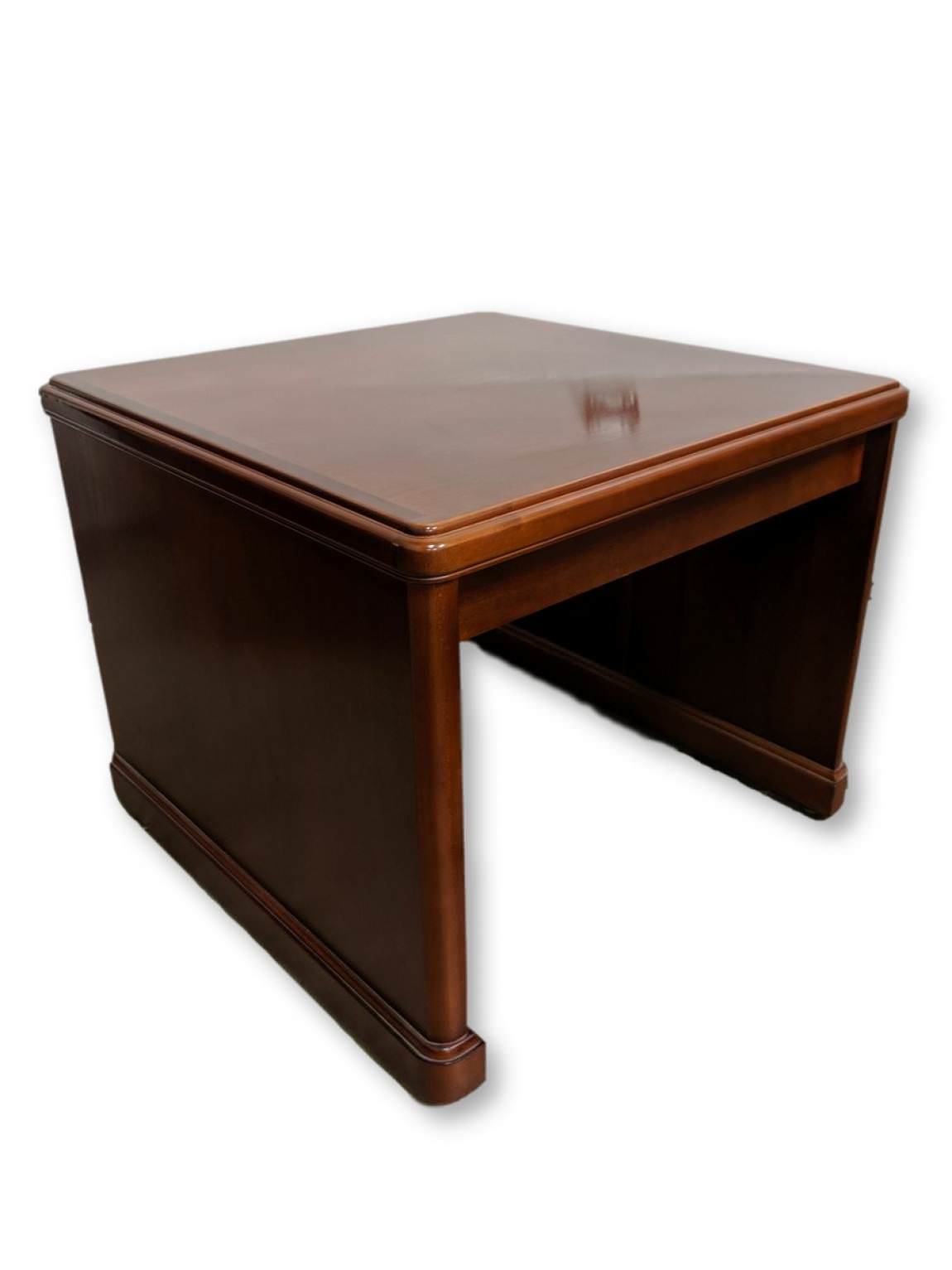 Solid Wood Cherry End Table – 24x24