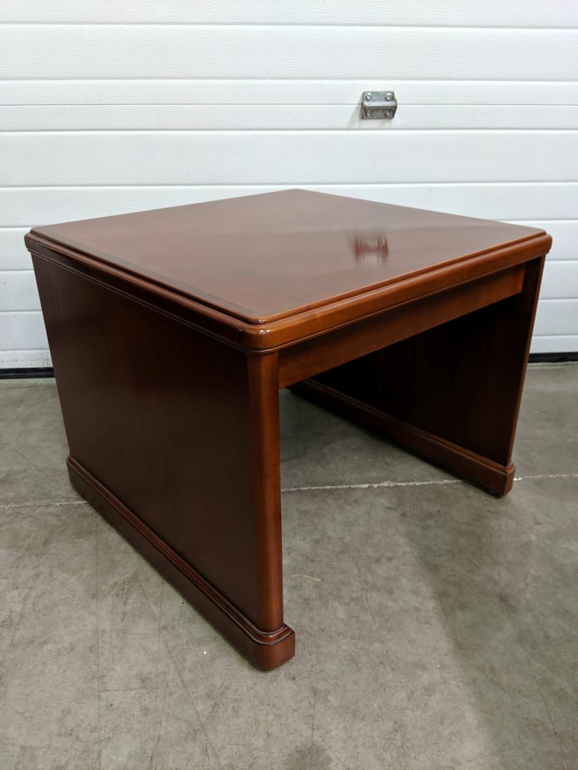 Solid Wood Cherry End Table – 24x24