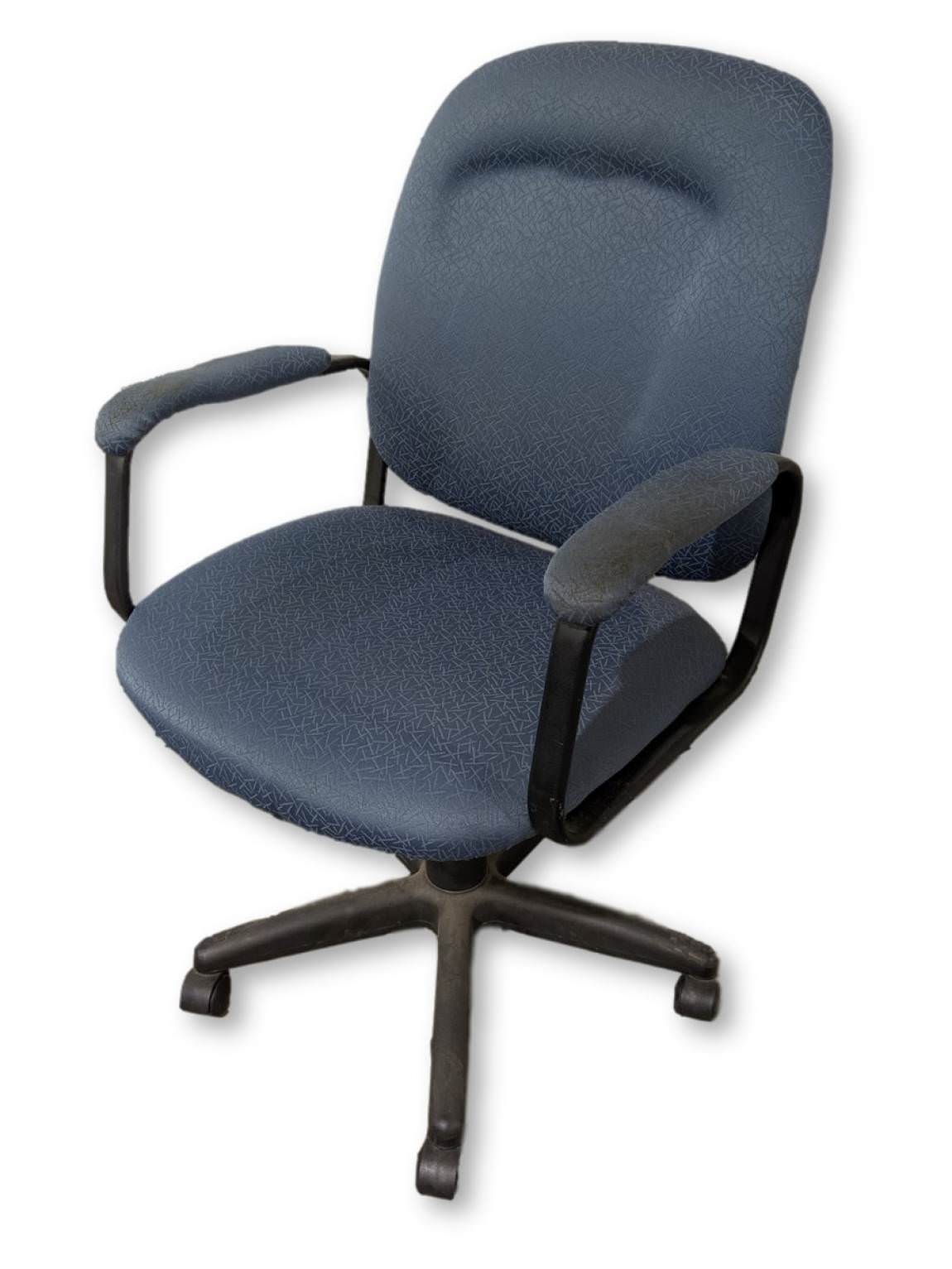 Portable Drafting Tables for Easy Drawing Blue Fabric Rolling Office Chair | Madison Liquidators