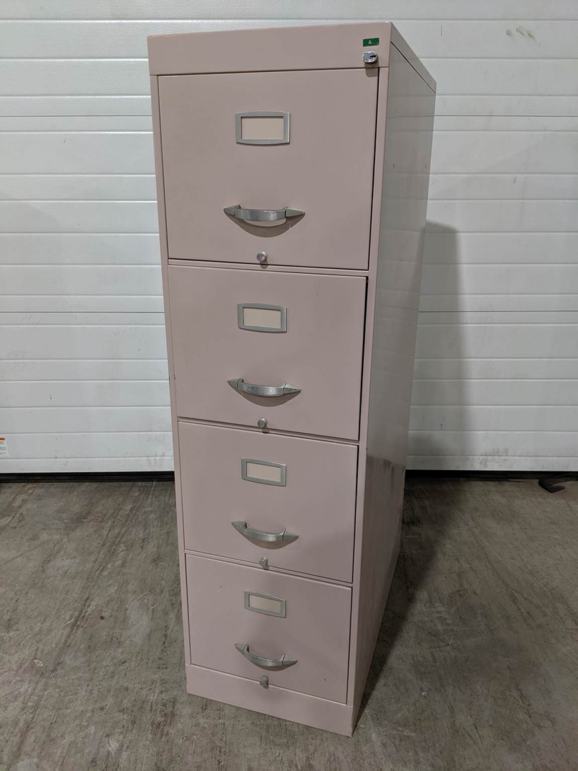 Pink 4 Drawer Vertical File Cabinet