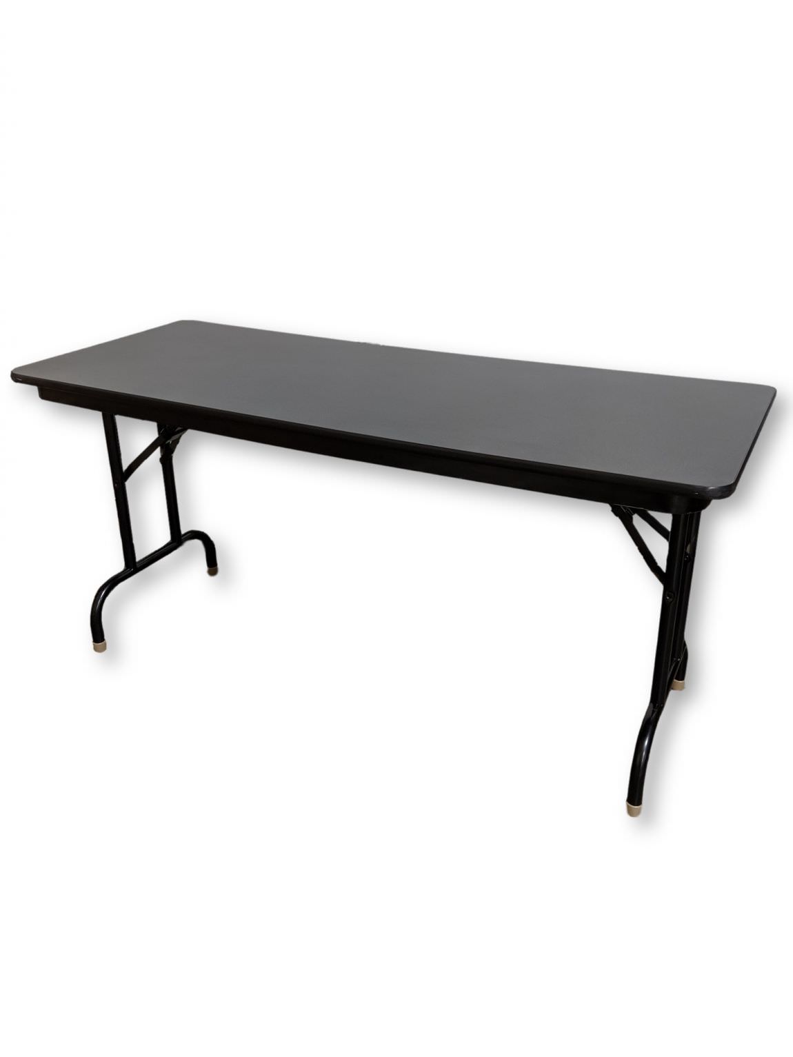 Black Laminate Folding Tables – 60x24