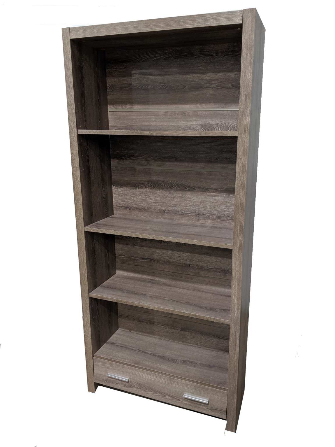 Gray Laminate Bookshelves – 31.5 Inch Wide