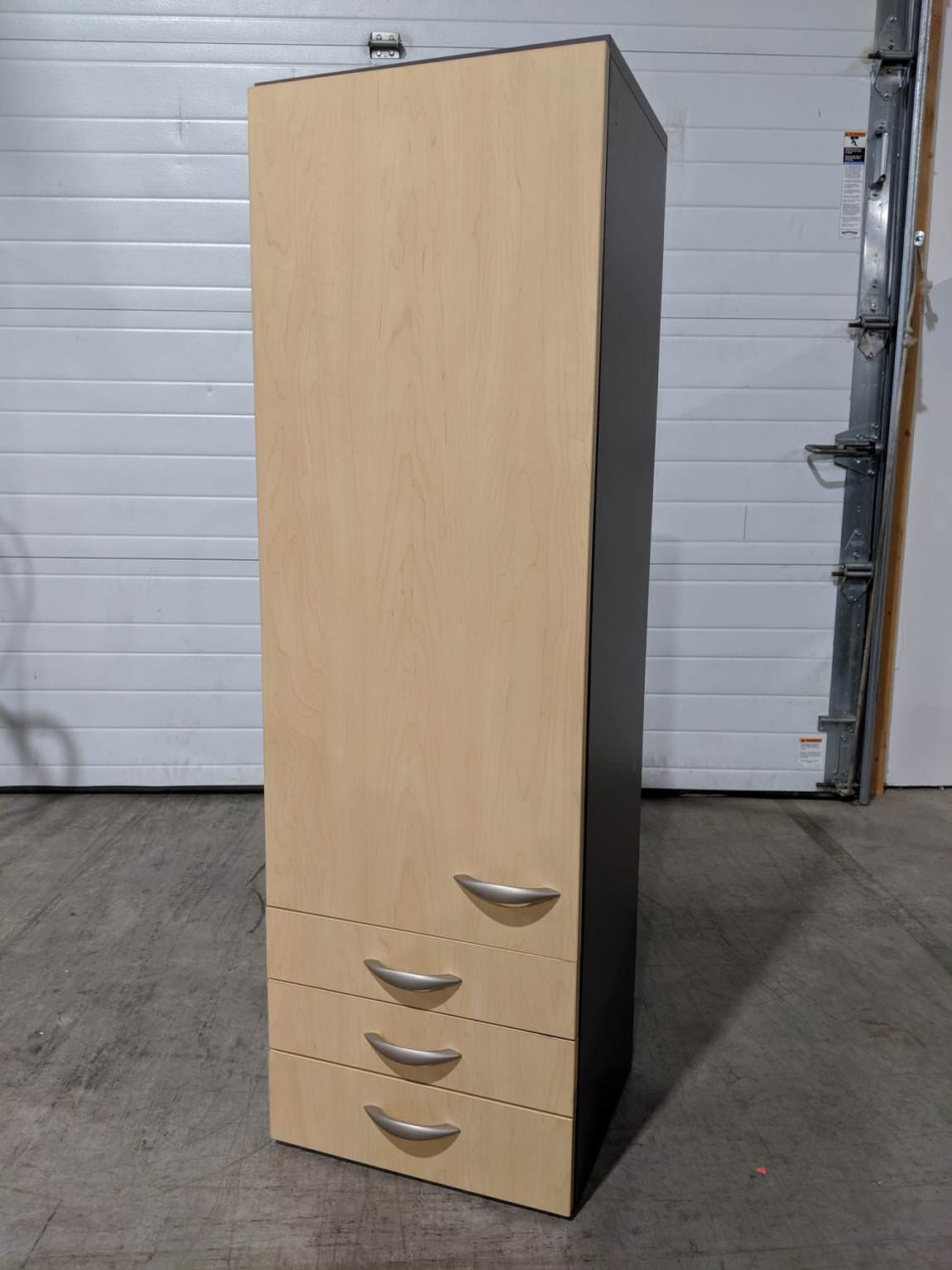 Techline Maple Laminate Storage Cabinet