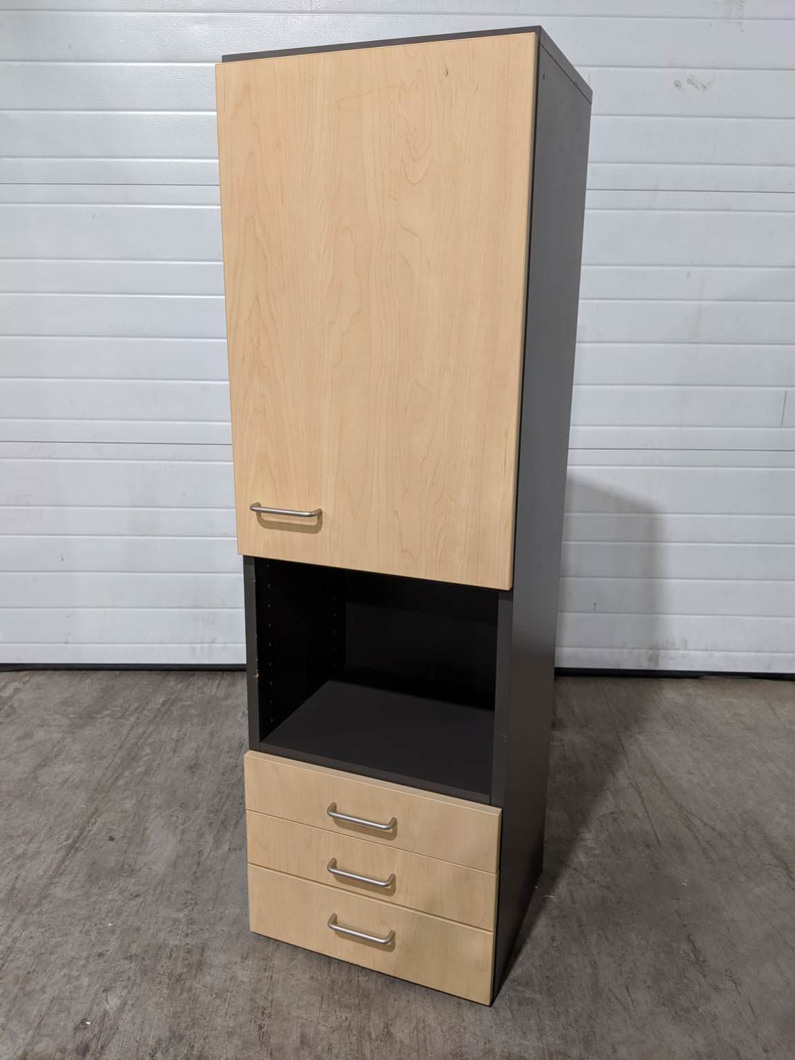 Techline Maple Laminate Storage Cabinet