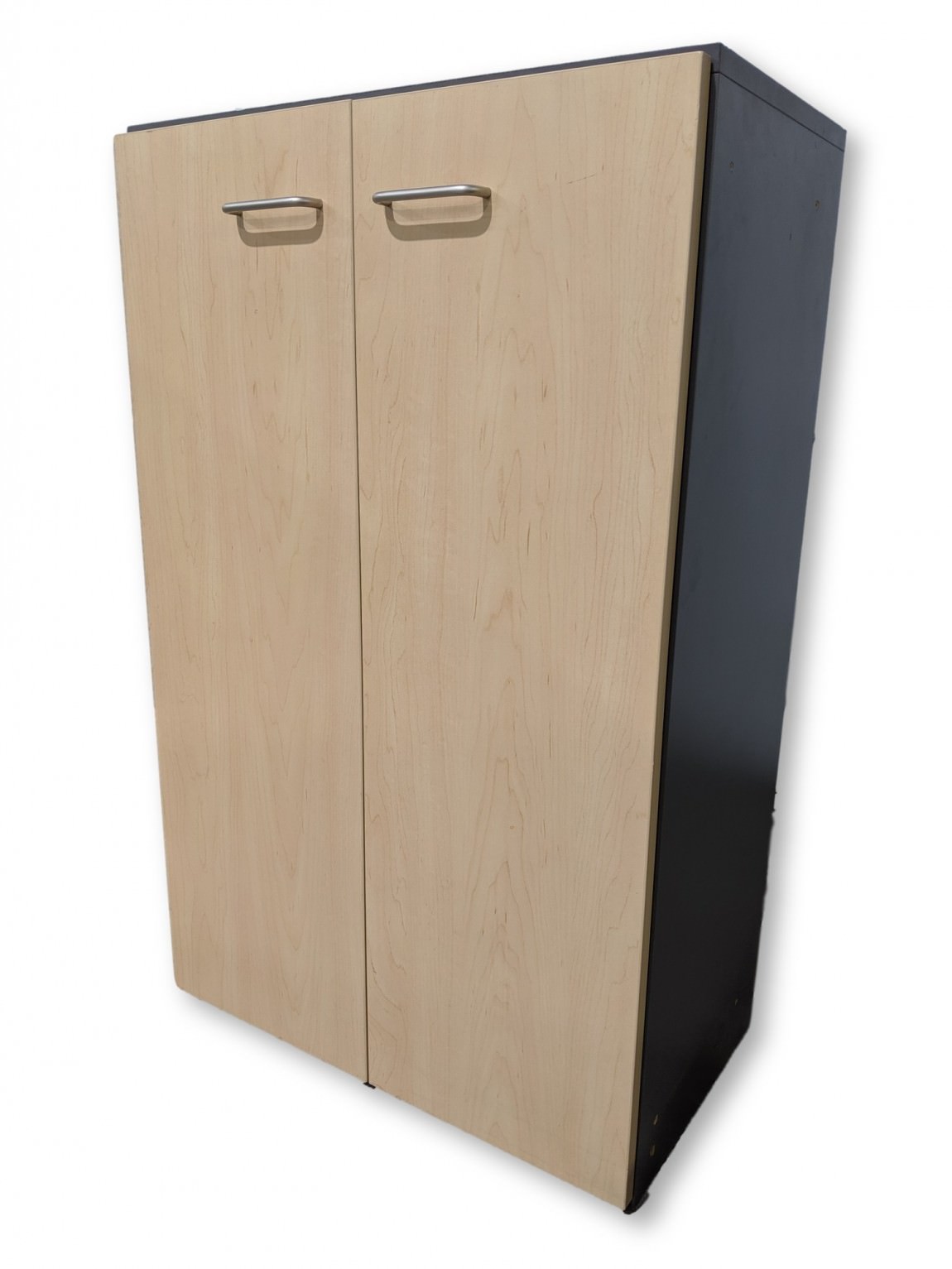 Techline Maple Laminate Storage Cabinet with Hinged Door Storage