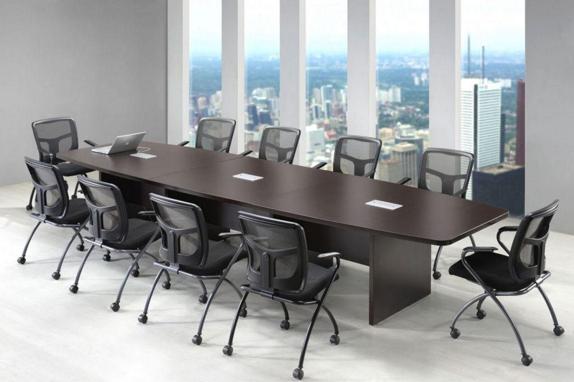 Boat Shaped Conference Table