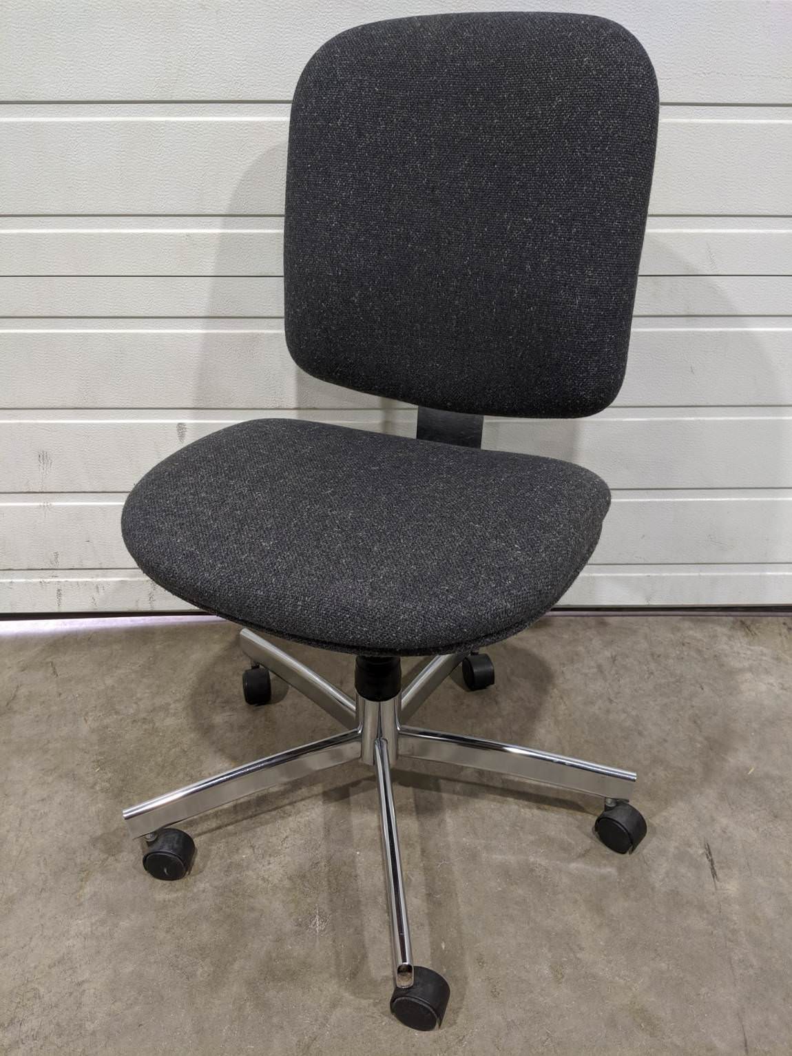 Hon Gray Fabric Swivel Chair