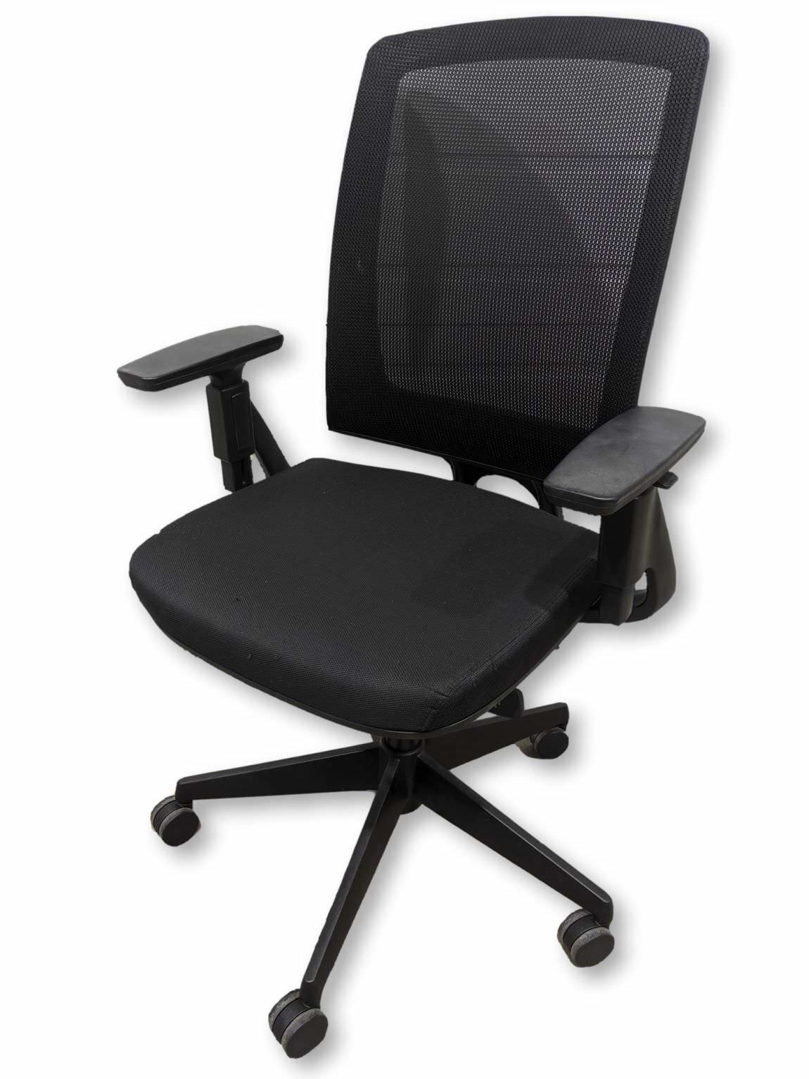 Hon Black Mesh Back Rolling Office Chair