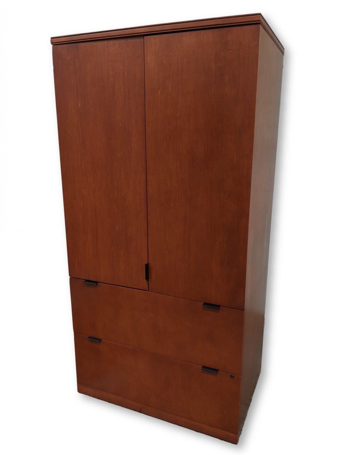 Taylor Solid Wood Cherry Storage Cabinets