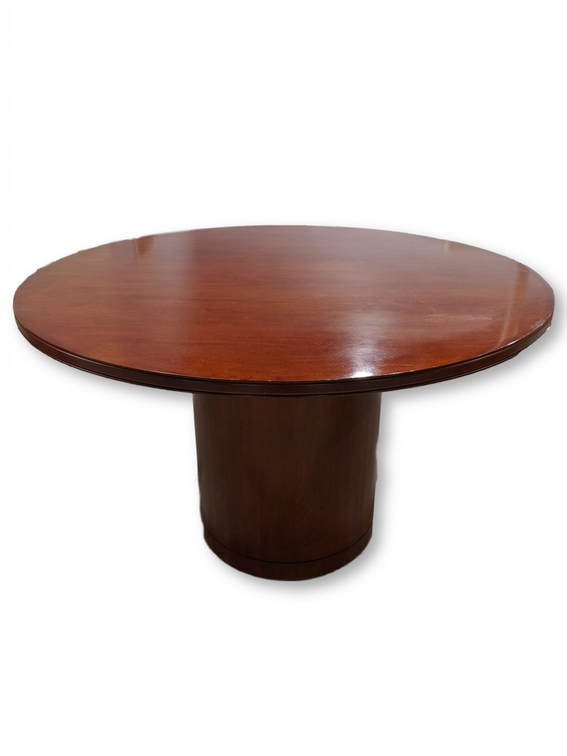 48” Round Solid Wood Cherry Conference Meeting Table