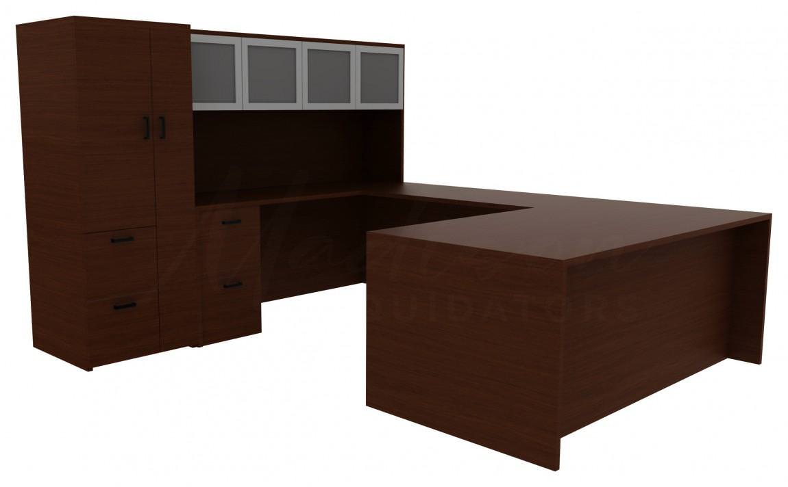 U-Shaped Desk for Home Office