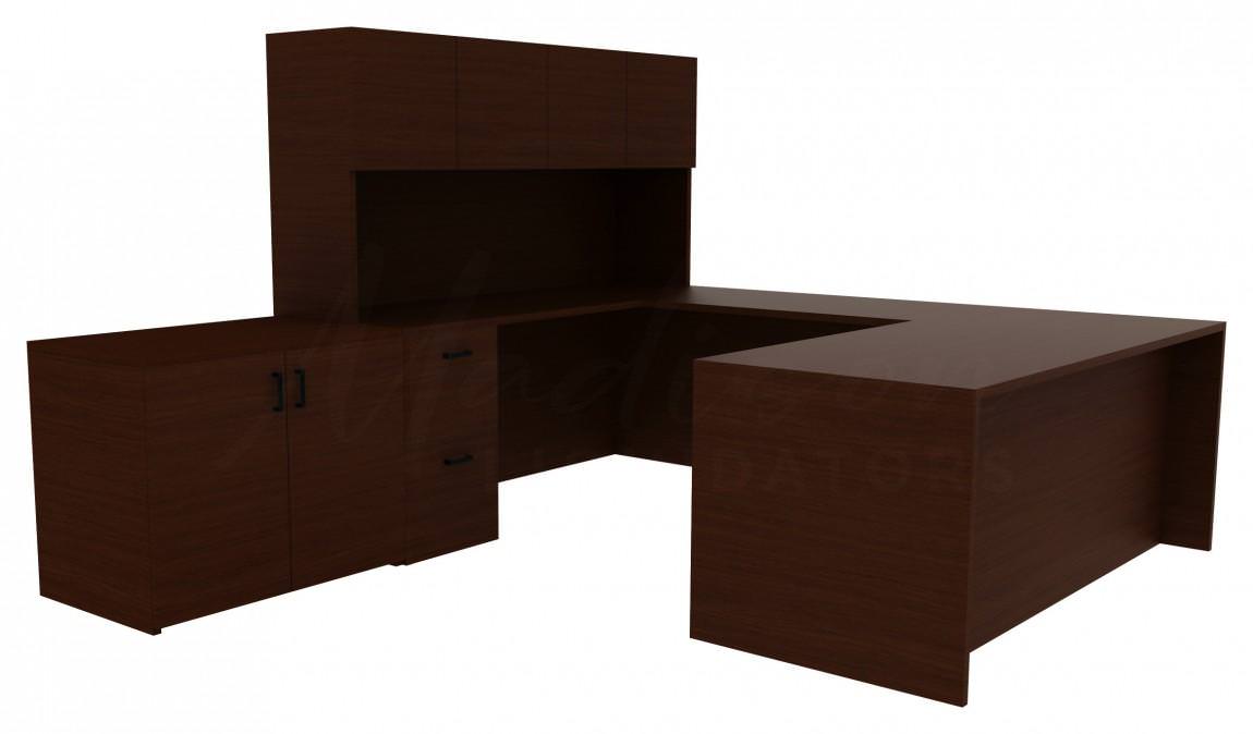 Desk with Hutch Storage