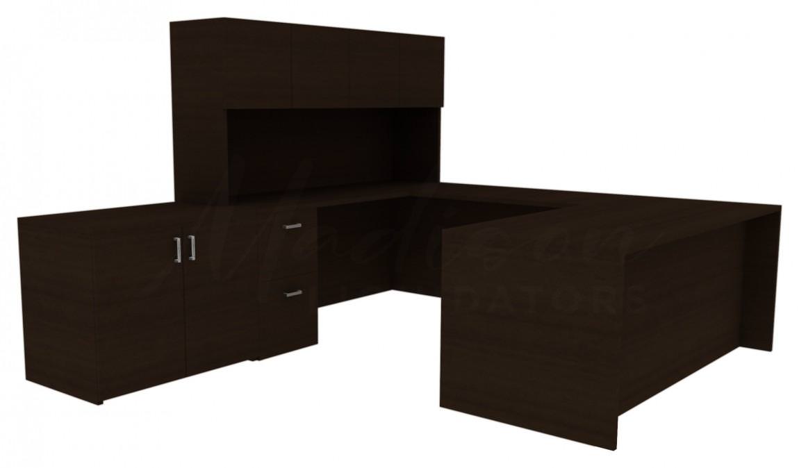 Desk with Hutch Storage