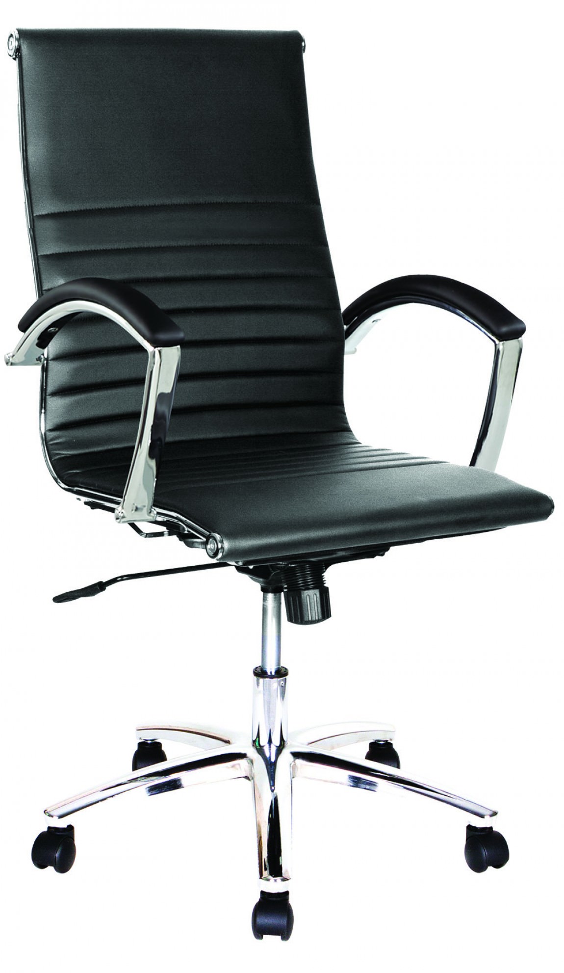 Modern Black High Back Conference Room Chair with Arms : Jazz : Harmony