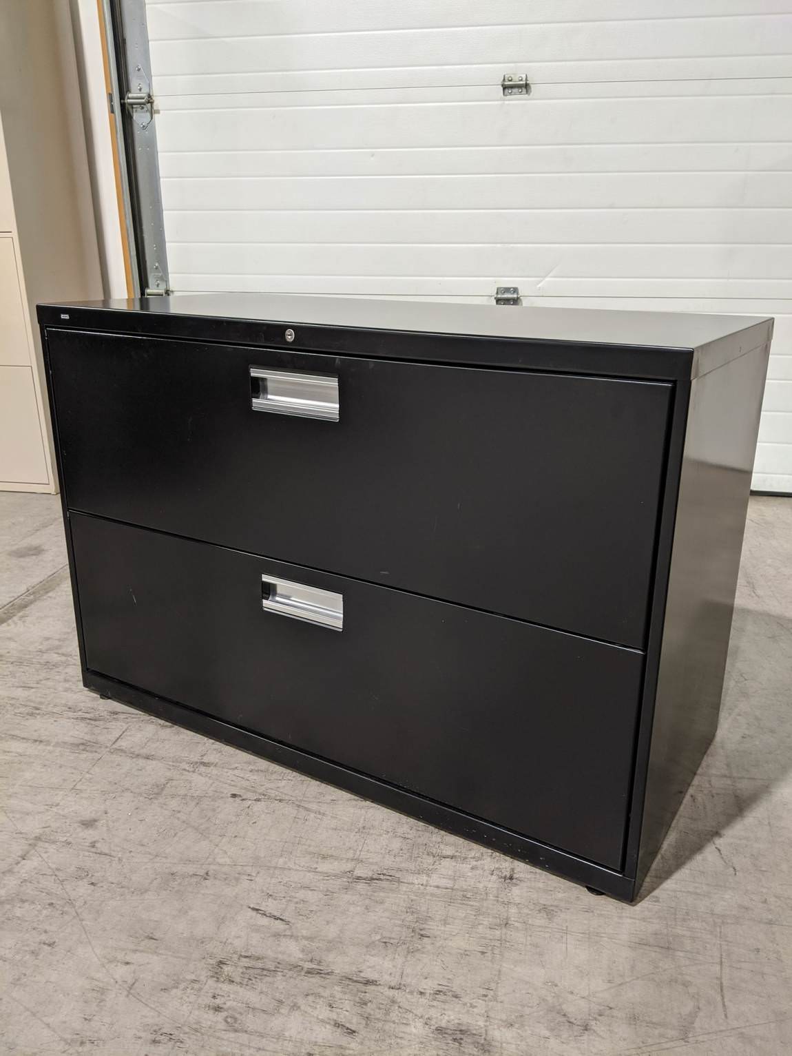 Black Hon 2 Drawer Lateral Filing Cabinet 42 Inch Wide