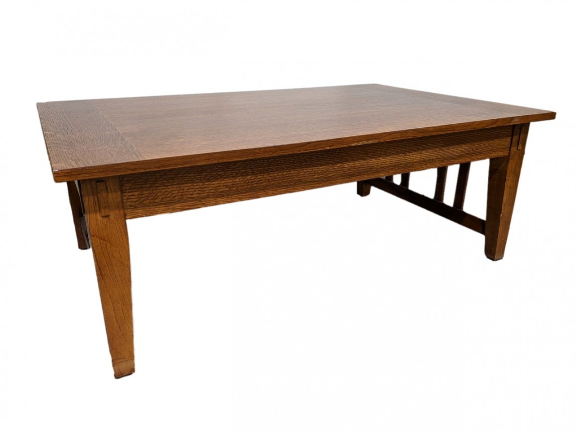 Solid Wood Maple Coffee Table – 44 Inch Wide