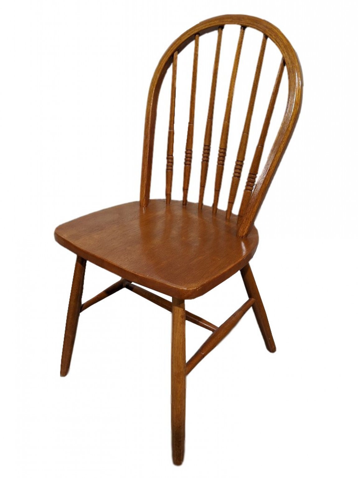 Solid Wood Chairs with Oak Finish