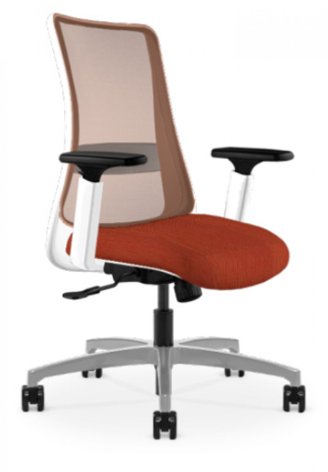 Genie Copper Mesh Antimicrobial Office Chair with Lumbar Support