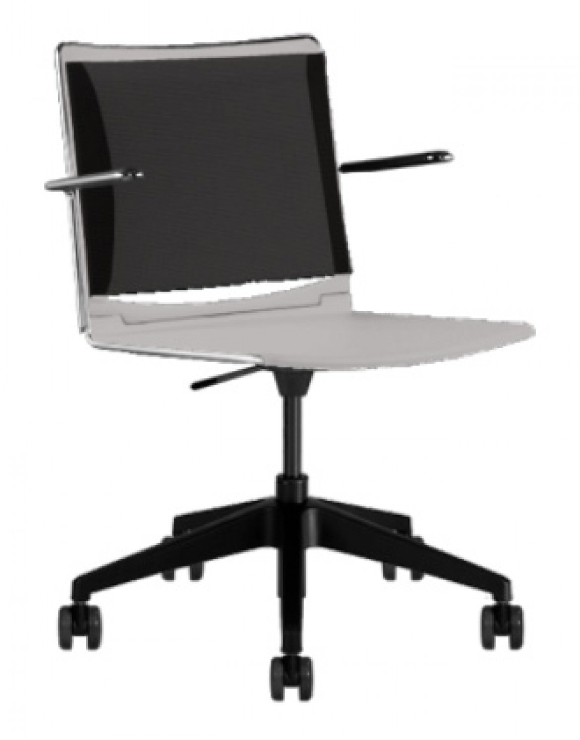 Splash Copper Mesh Office Task Chair w/ Gray Poly Seat